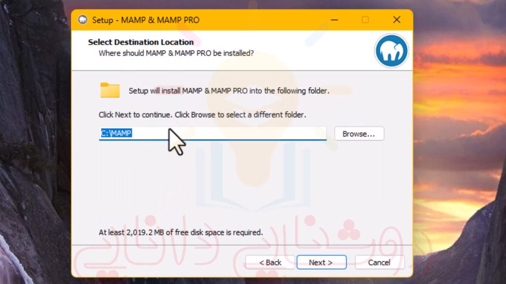 آموزش نصب نرم افزار ممپ 4